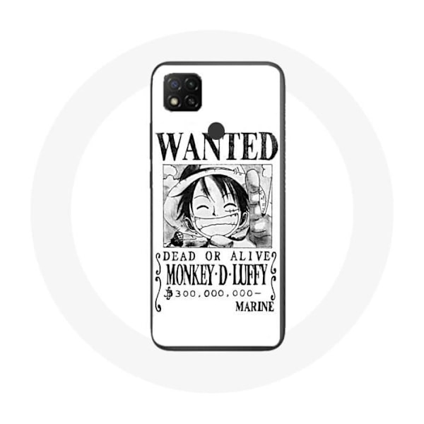Coque Xiaomi Redmi 9C One Piece Manga vit tryck i vitt