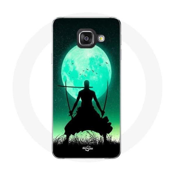 Coque Maniacase til Samsung Galaxy A3 2016 roronoa zoro triple sværd fuldmåne