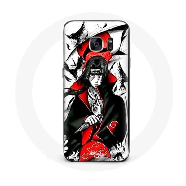 Cover til Samsung Galaxy S6 Edge Itachi Uchiha Naruto Anime Teaser