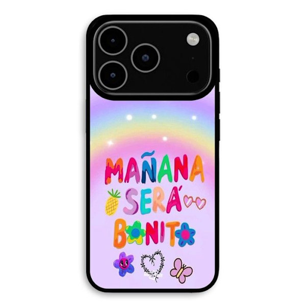 Coque för iPhone 17 Pro Imorgon blir den vacker regnbåge Maniacase Svart