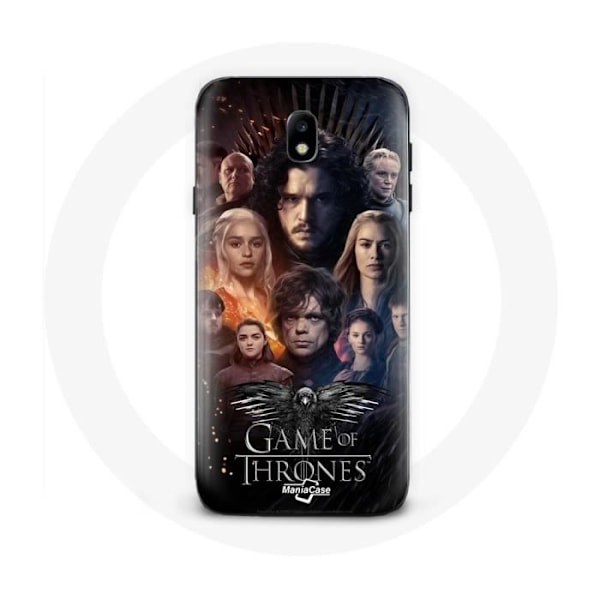 Coque för Samsung Galaxy J5 2017 Game of Thrones Säsong 8 Järntronen Liggande affisch L'équipe