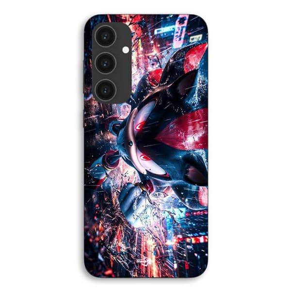 Coque til Samsung Galaxy S24 Plus Sonic Shadow fan art Maniacase Svart