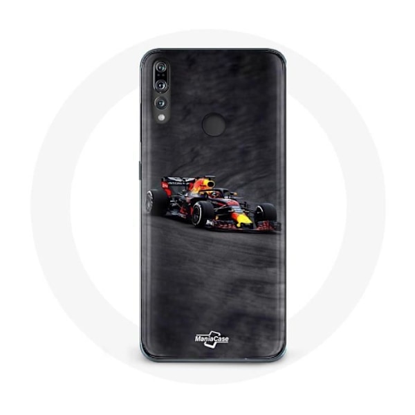 Coque för Huawei p30 lite Formule 1 Max Verstappen F1 svart röd och gul
