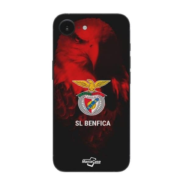 Coque Maniacase För Iphone 16E SLB BENFICA AIGLE Svart