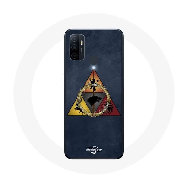 Coque - Game of Thrones - Oppo A53 - Rigide - Baratheon-logotyp - Unisex - Blå
