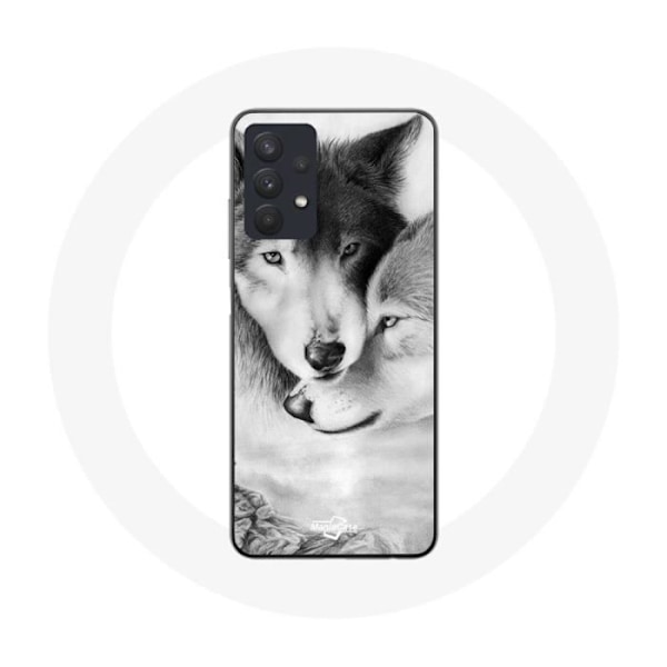 Coque för Samsung Galaxy A32 5G Varg Duo djur