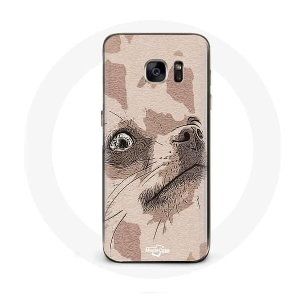 Cover til Samsung Galaxy S6 Edge Chihuahua hunderace