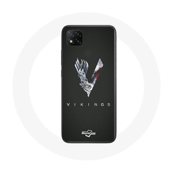 Coque - Xiaomi - Redmi 9C - Mjuk - Stötbeständig skydd - Vikings Säsong 6 Mörkgrå