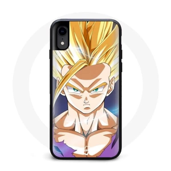 Coque Iphone X Dragon Ball Keltainen Hiukset