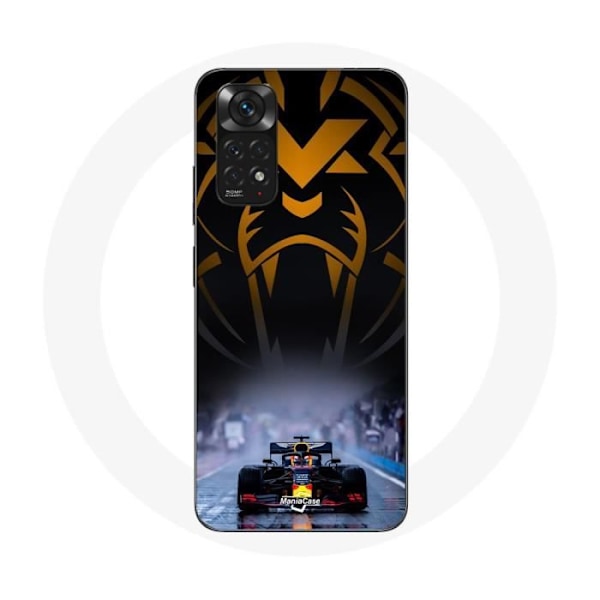 Coque - Formel 1 - Xiaomi Redmi Note 11 4G - Sebastian Vettel - Svart - Hård Svart
