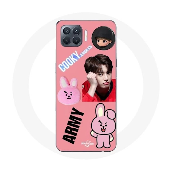 Coque för Oppo A93 BTS Bangtan Boy BT21 Cooky Jungkook ARMY