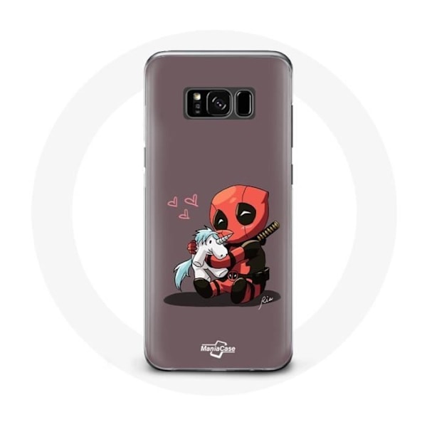 Coque för Samsung Galaxy S8 DeadPool Unicorn Licorne