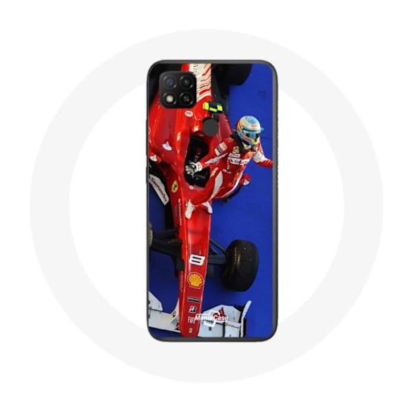 Coque Xiaomi Redmi 9C Formel 1 Fernando Alonso Formel 1-förare Röd