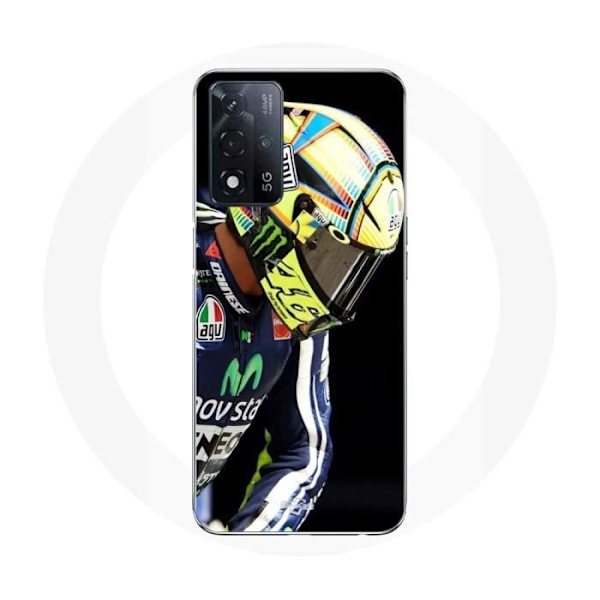 Coque Maniacase för Oppo A93s 5G Valentino Rossi Yamaha Doctor 46 MotoGP
