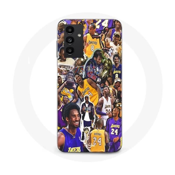Coque - Maniacase - Samsung Galaxy A14 5G - Svart - Skydd - Kobe Bryant NBA Mästar svart