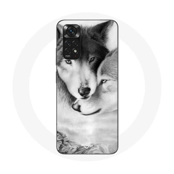 Cover til Xiaomi Redmi Note 11 4G Ulv Duo dyr