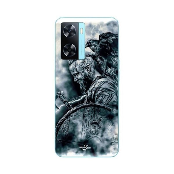 Coque för Oppo A57s 4G vikings ragnar lothbrok sköld korp Maniacase