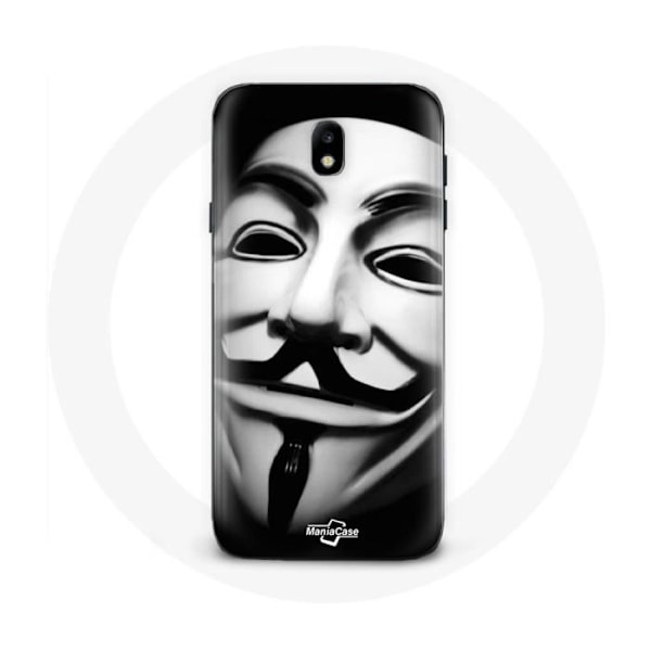 Coque för Samsung Galaxy J5 2017 Vi är legion anonym mask.