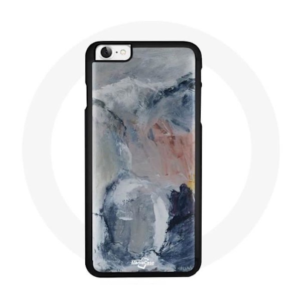 Coque - Abstrakte Malerier - Iphone 5 - Sort - Fleksibel - Stødbeskyttelse