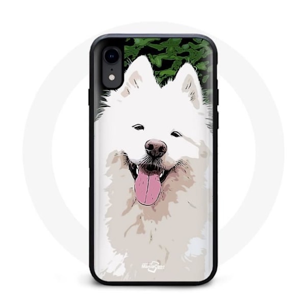 Coque Iphone XR Hund Samoyed