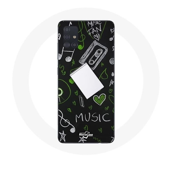 Coque Samsung Galaxy A51 Musik g-clef