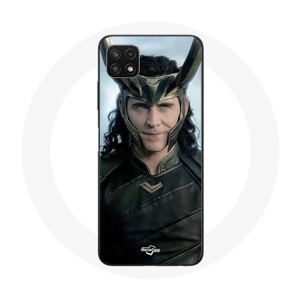 Coque - Maniacase - Samsung Galaxy A22 5G - Loki Thor Ragnarok - Mjuk - Svart Svart