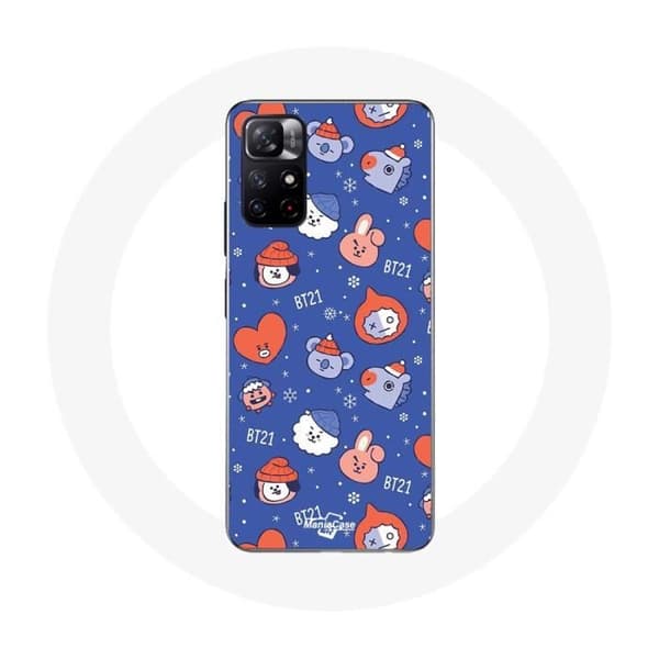 Coque - BTS - Xiaomi Redmi Note 11s 5G - Blød - Dekorativ - Jul 2024