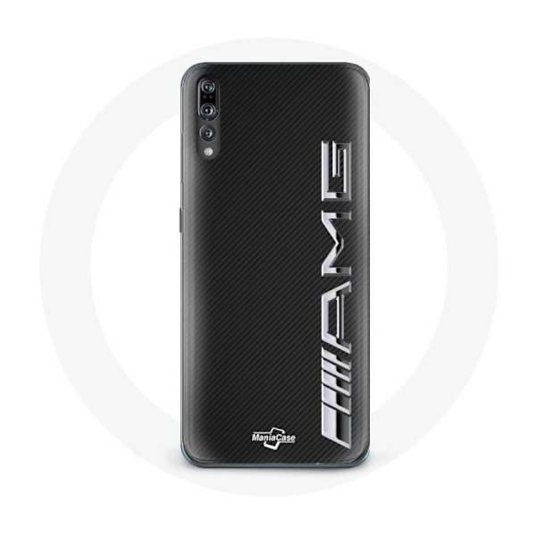 Coque - Amg - Huawei P20 Pro - Kolfiber - Mjuk - Optimalt skydd Svart