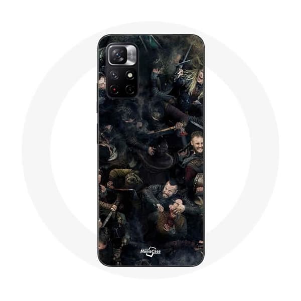 Coque - Vikinger - Redmi Note 11 5G - Blød - Hvid - Kunst Teaser Sæson 6