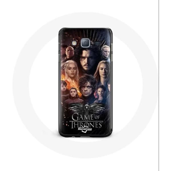 Coque för Samsung Galaxy J5 Game of Thrones Säsong 8 Järntronen Crew Logotyp A