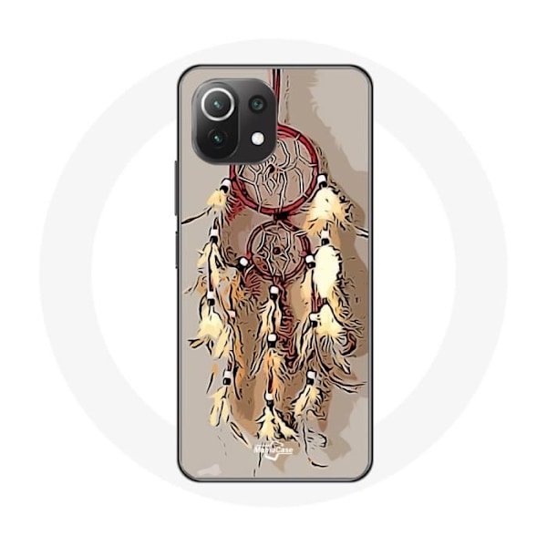 Coque - Xiaomi - Mi 11 Lite - Drömfångare - Brun - Mjuk kastanj