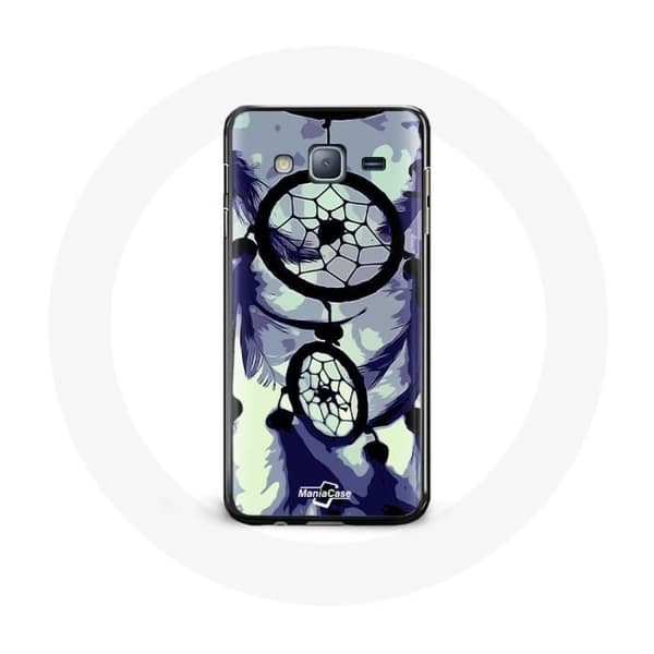 Coque pentru Samsung Galaxy A3 Atrape Ceea Violet Gri și Negru