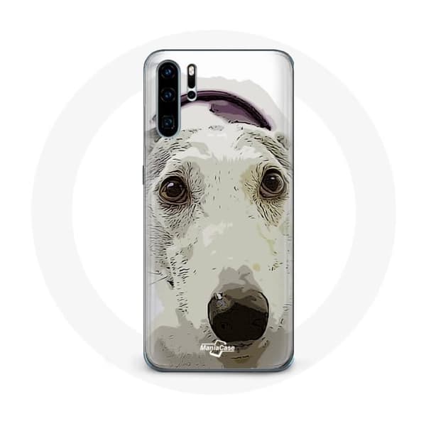 Cover til Huawei P30 Pro Greyhound hunderace