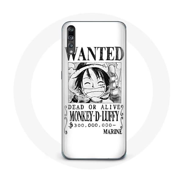 Coque - Huawei - P20 - Flexibel - One Piece Manga - Vit Vit