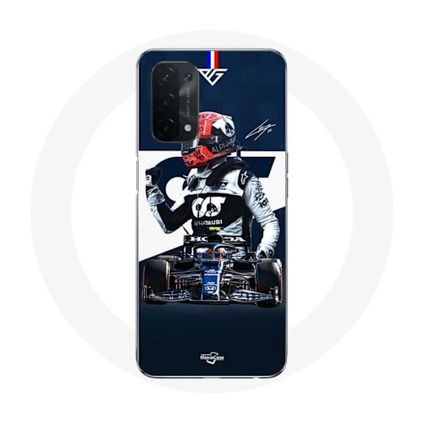 Coque för Oppo A54 5G Formule 1 Max Verstappen F1-förare Blå