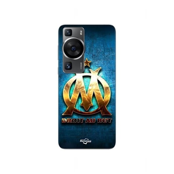 Coque - Maniacase - Huawei P60 - Guld - Glänsande - Rakt på sak Guld, Blå
