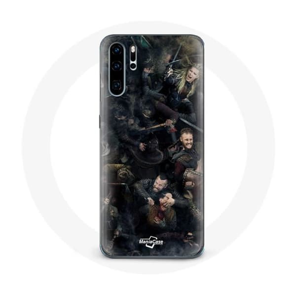 Cover - Huawei - P30 - Blød - Sort - Vikings Teaser Sæson 6