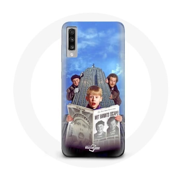 Coque Samsung Galaxy A70 Ensam Hemma Mamma, jag missade flyget igen