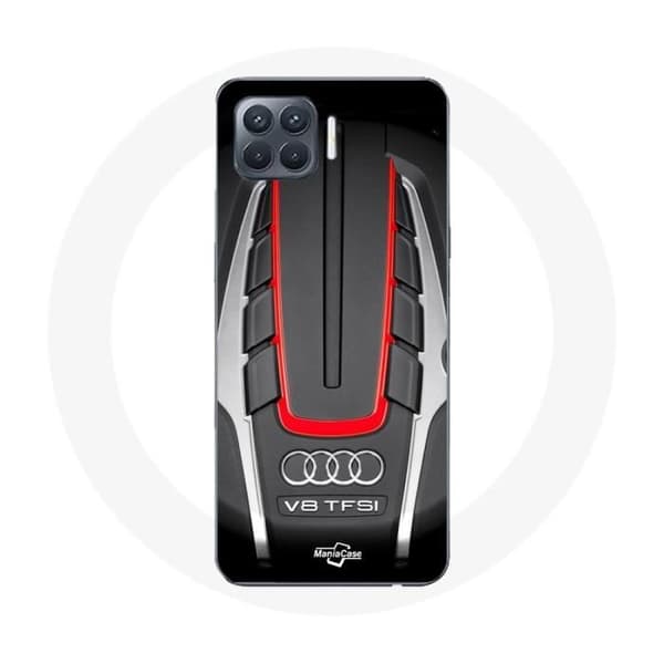 Coque för Oppo A93 - Audi - S8 - Smidig - Röd - Skydd Röd