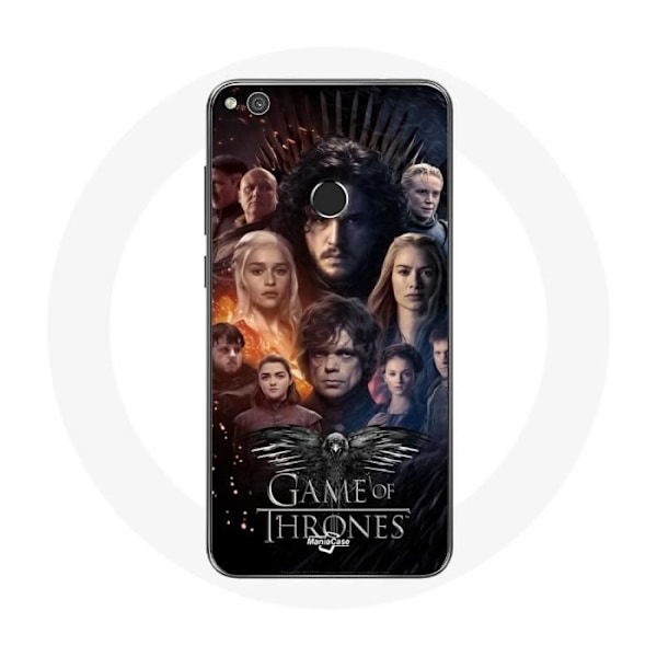 Coque för Huawei P8 Lite 2017 Game of Thrones Säsong 8 Järntronen Crew Logotyp