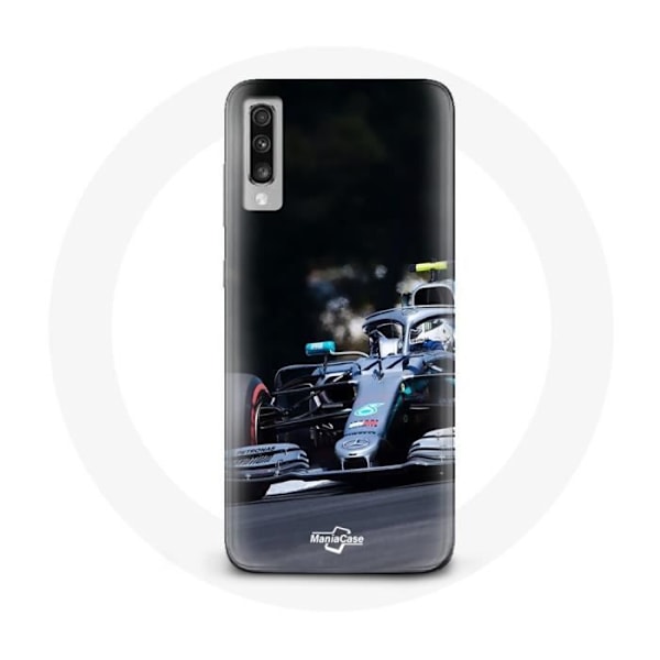 Coque för Samsung Galaxy A70 Formel 1 Valtteri Bottas F1-förare Svart