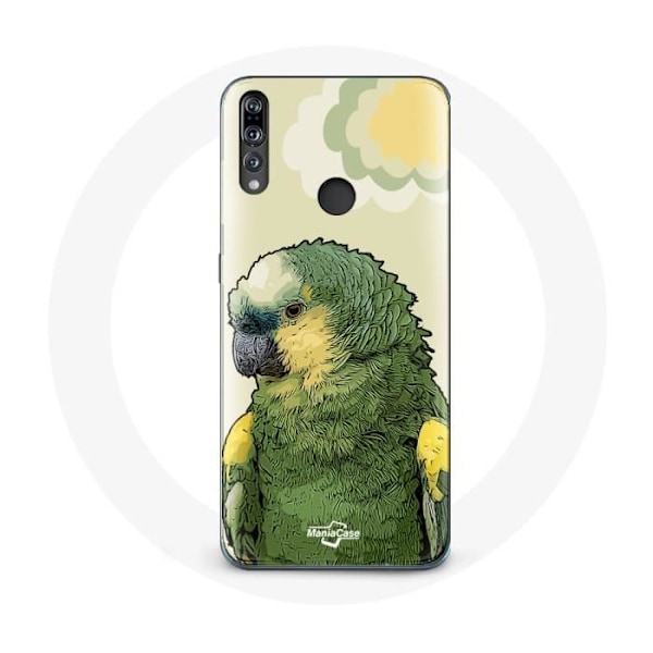 Coque - Amazone - P30 Lite - Blød - Grøn - Papegøjer Grön