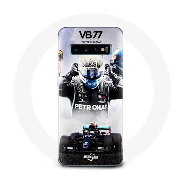Skydd för Samsung Galaxy S10 edge Formel 1 Valtteri Bottas F1-förare Svart