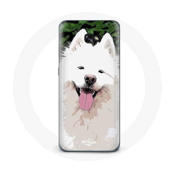 SKAL FÖR SAMSUNG GALAXY A5 2016 SAMOYED VIT RAS AV HUNDAR