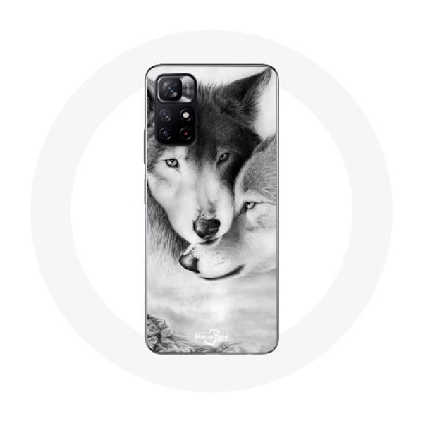 Skyddsfodral för Xiaomi Redmi Note 11s 5G Varg Duo djur
