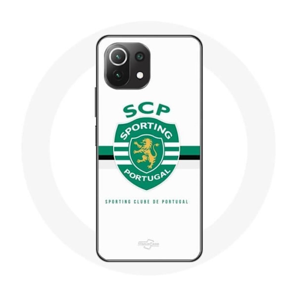 Coque Xiaomi Mi 11 Lite scp sporting portugal fond blanc