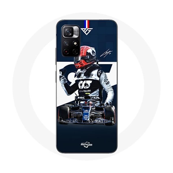 Coque Redmi Note 11 5G Formel 1 Max Verstappen Formel 1-förare Blå