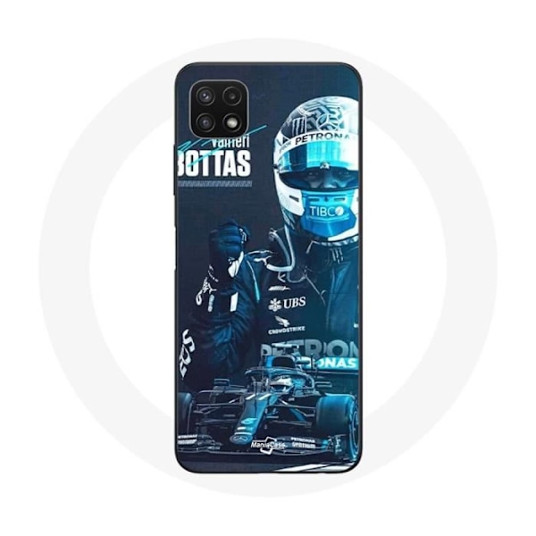 Coque för Samsung Galaxy A22 5G Formel 1 Valtteri Bottas F1-förare Svart