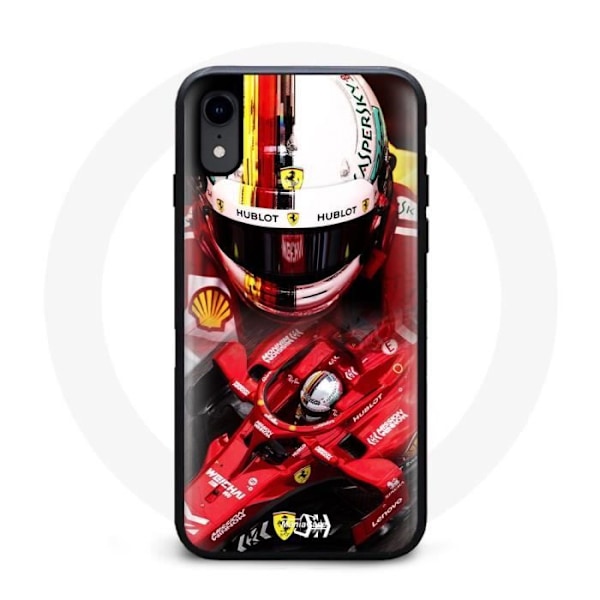Coque Iphone XR Formel 1 Sebastian Vettel