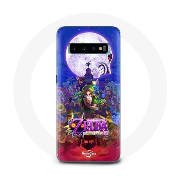 Coque för Samsung Galaxy s10 plus Legenden om Majoras Mask Zelda Spel